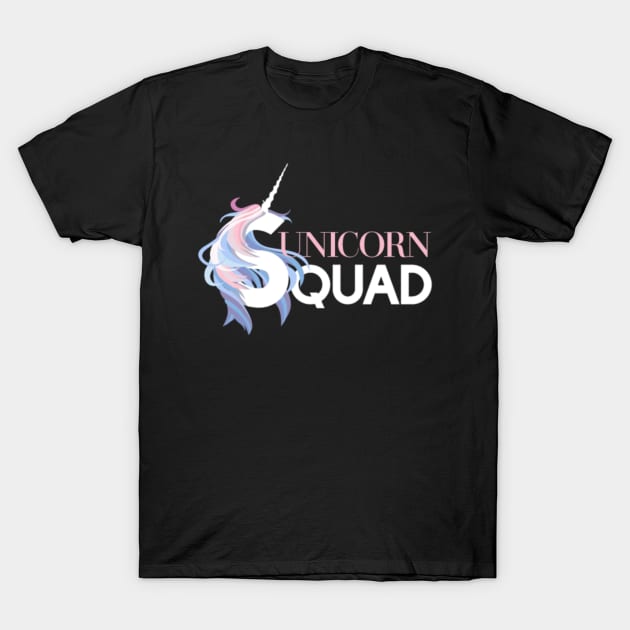 Unicorn Squad Cute Team Bridesmaids Dance Game T-Shirt by Kink4on